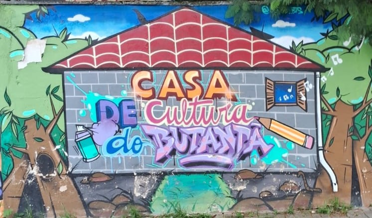 Fachada da Casa de Cultura do Butantã. Foto: Divulgação
