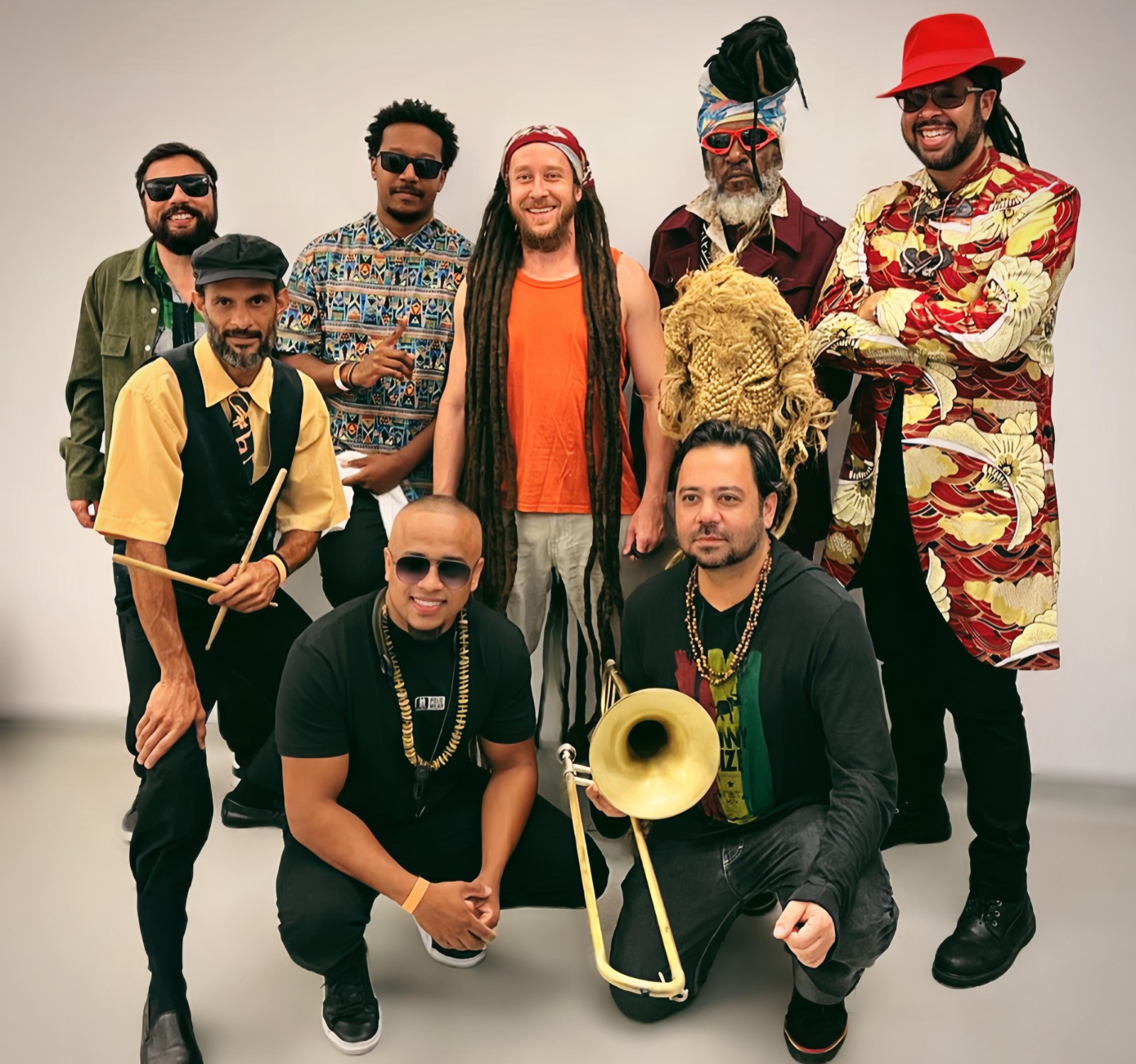 Banda de reggae Leões de Israel se apresenta no Tendal da Lapa. Foto: Divulgação