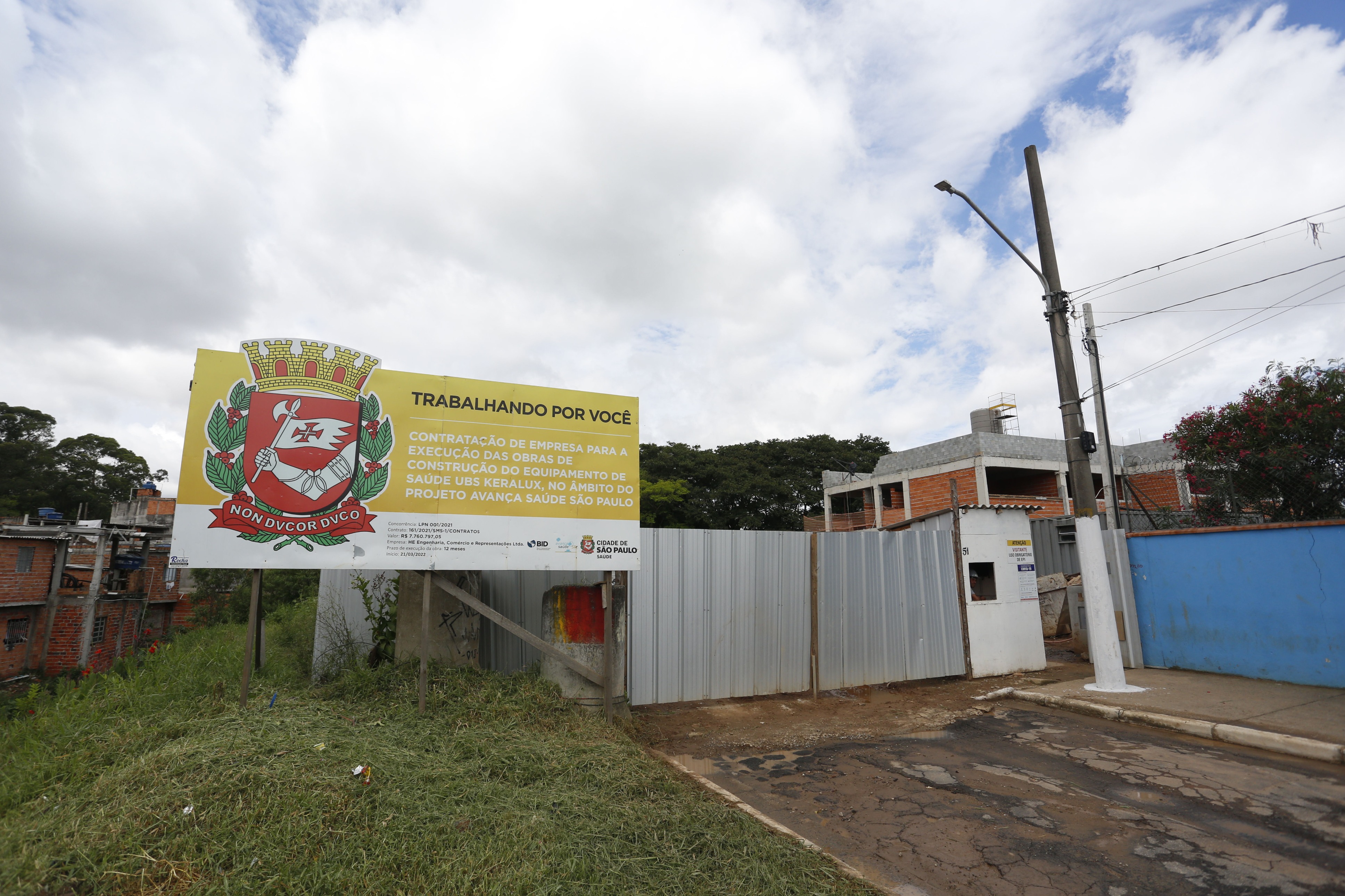 1384102-Visita às Obras da UBS Jardim Keralux e visita às atuais instalações da UBS