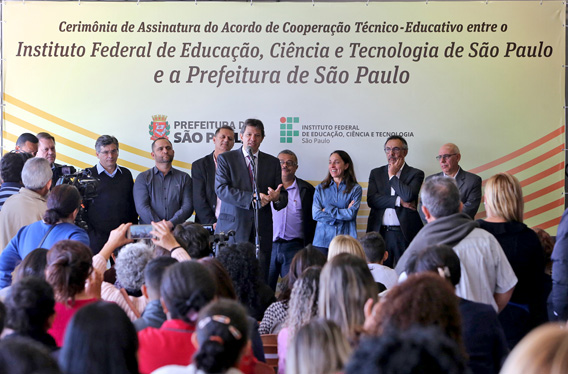 1431420-PAUTA: INAUGURAÇÃO DO PRÉDIO DO IFS CAMPUS SÃO MIGUEL PAULISTA E ASSINATURA DO ACORDO DE COOPERAÇÃO TÉCNICO- EDUCATIVO ENTRE O INSTITUTO FEDERAL DE EDUCAÇÃO E A PREFEITURA DE SÃO PAULO