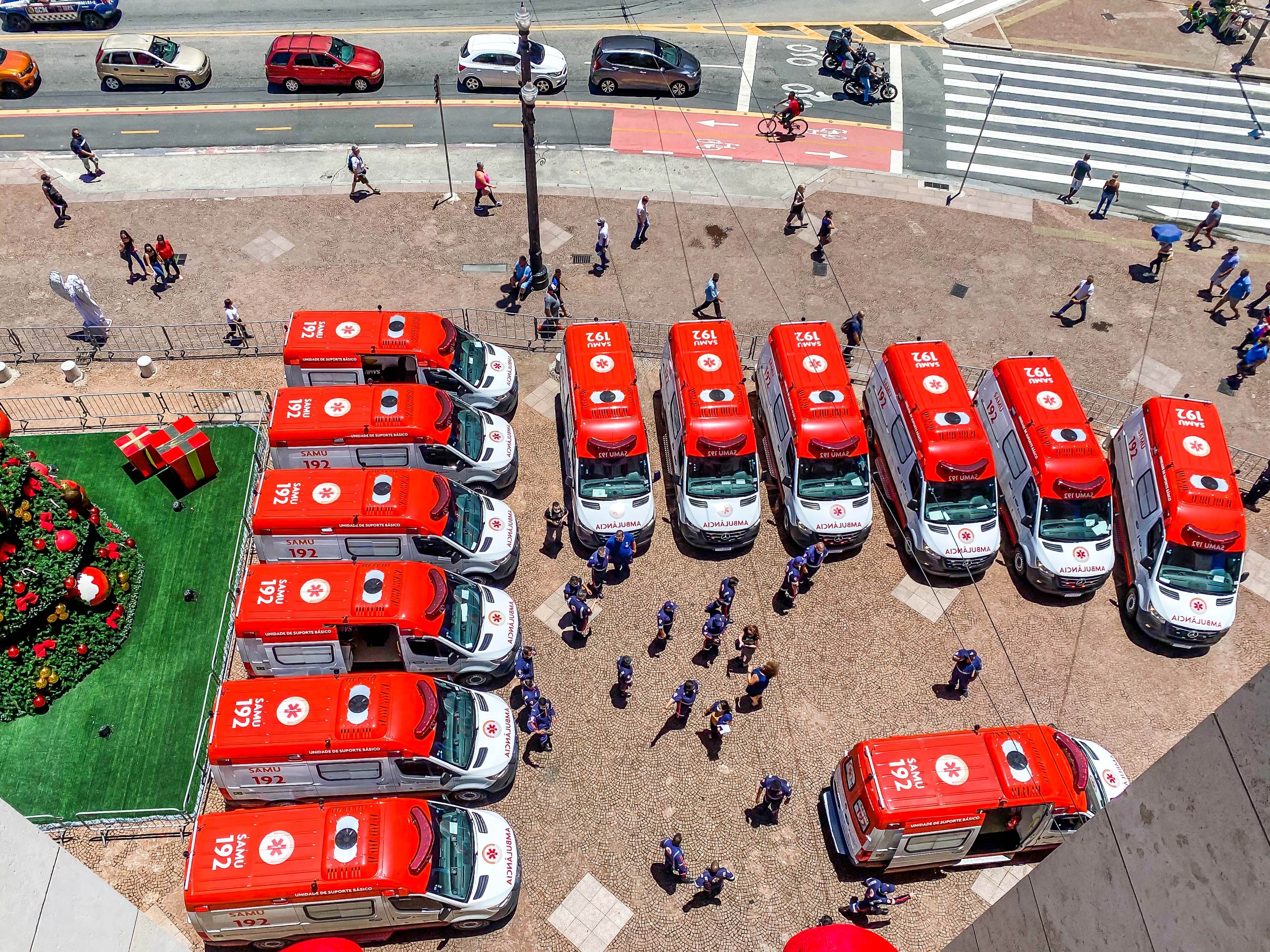 SAMU recebe 16 novas ambulâncias - Prefeitura de São Paulo - Prefeitura