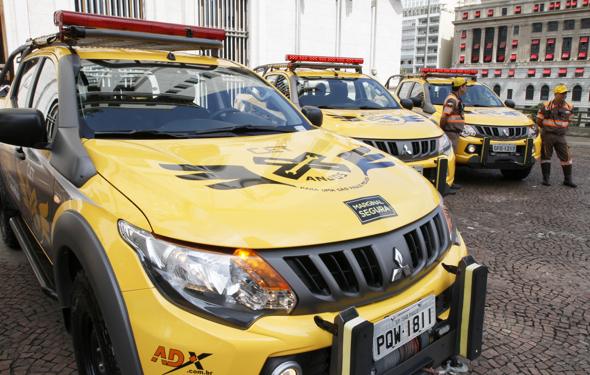 790625-Entrega de Automóveis Anjos” doados pela Mitsubishi ao programa MARGINAL SEGURA