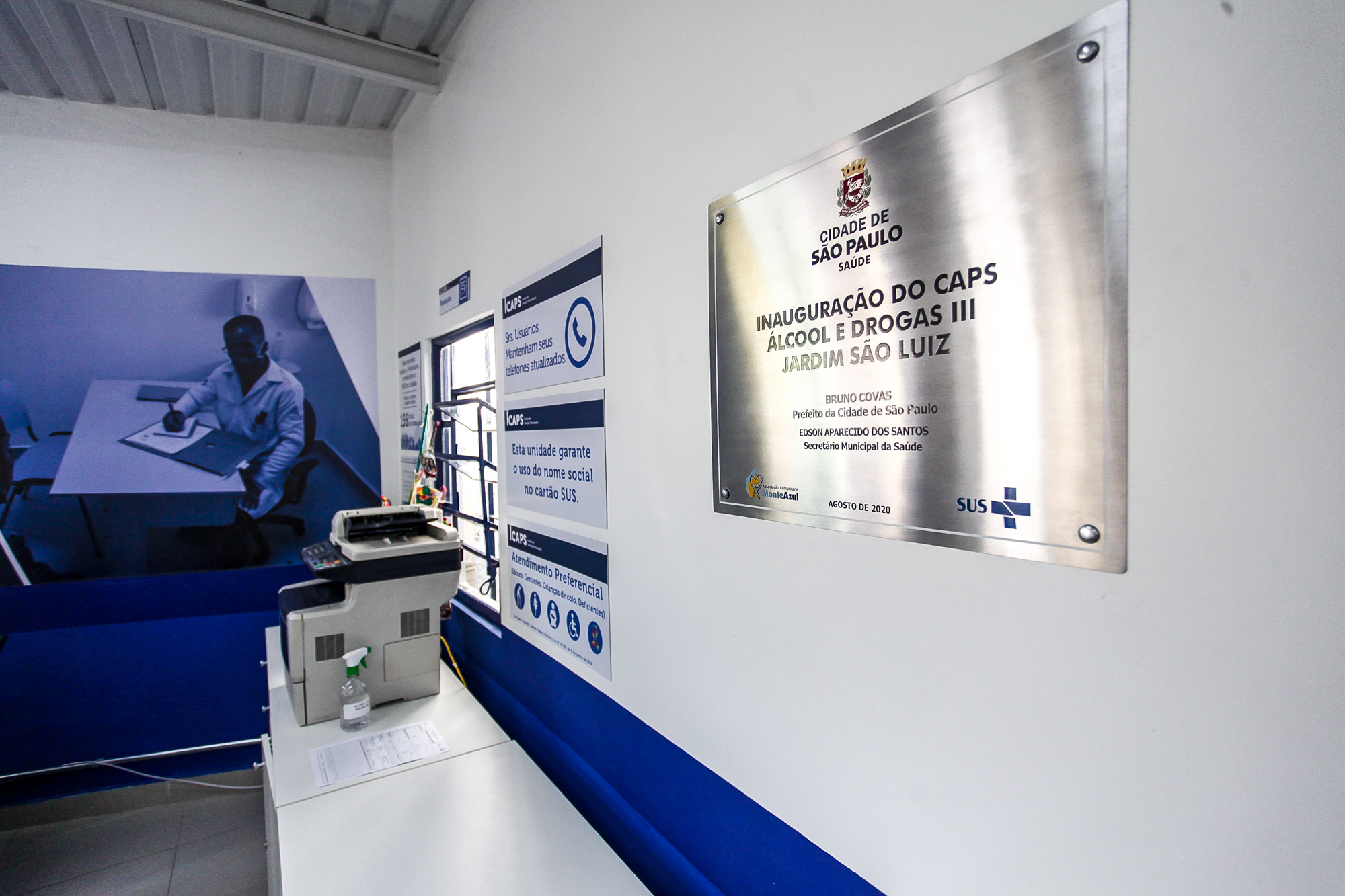 894711-Inauguração do Centro de Atenção Psicossocial (CAPS) Álcool e Drogas III Jardim São Luiz