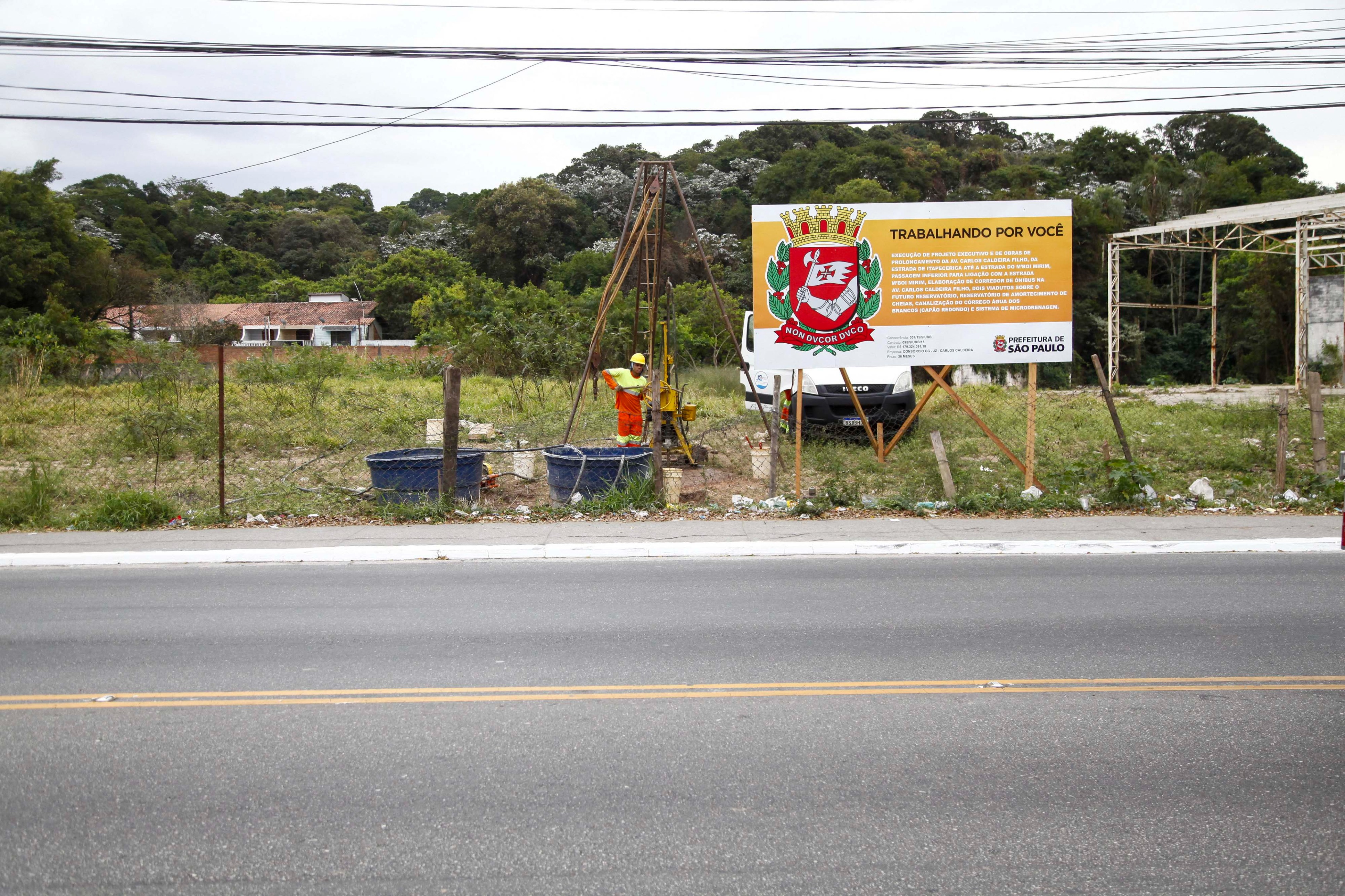 1061907-Início das Obras de Drenagem e Mobilidade no Capão Redondo