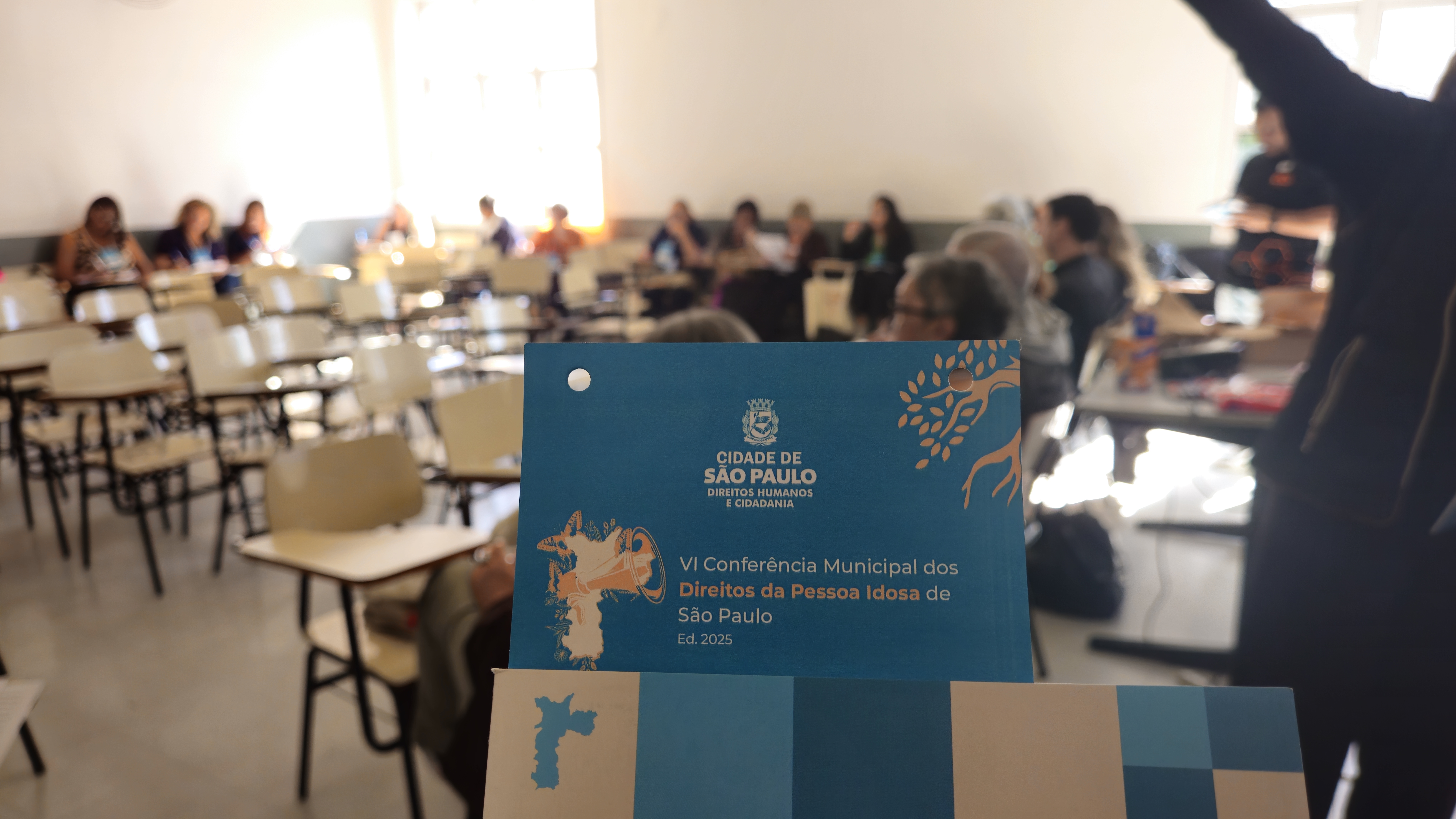 Eixos de discussão da Conferência Municipal dos Direitos da Pessoa Idosa de São Paulo