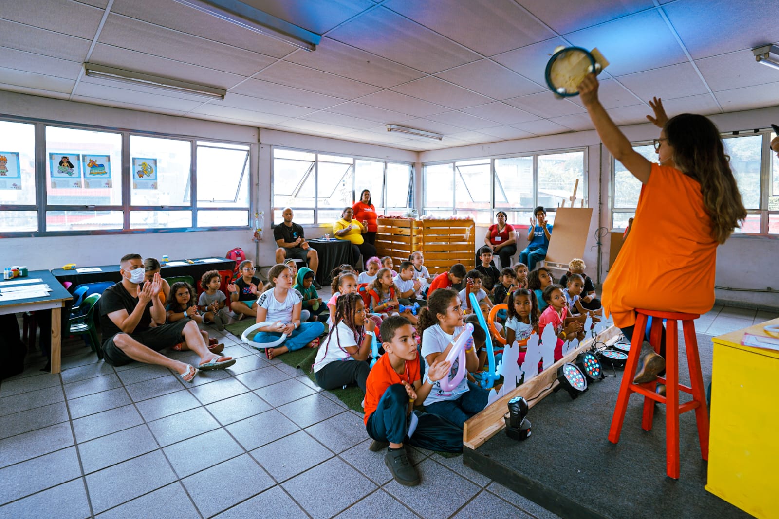 Atividades da programação Férias Culturais que acontecem em todas as Casas de Cultura