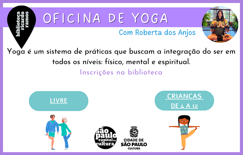 Oficina de Yoga Biblioteca Ricaro Ramos