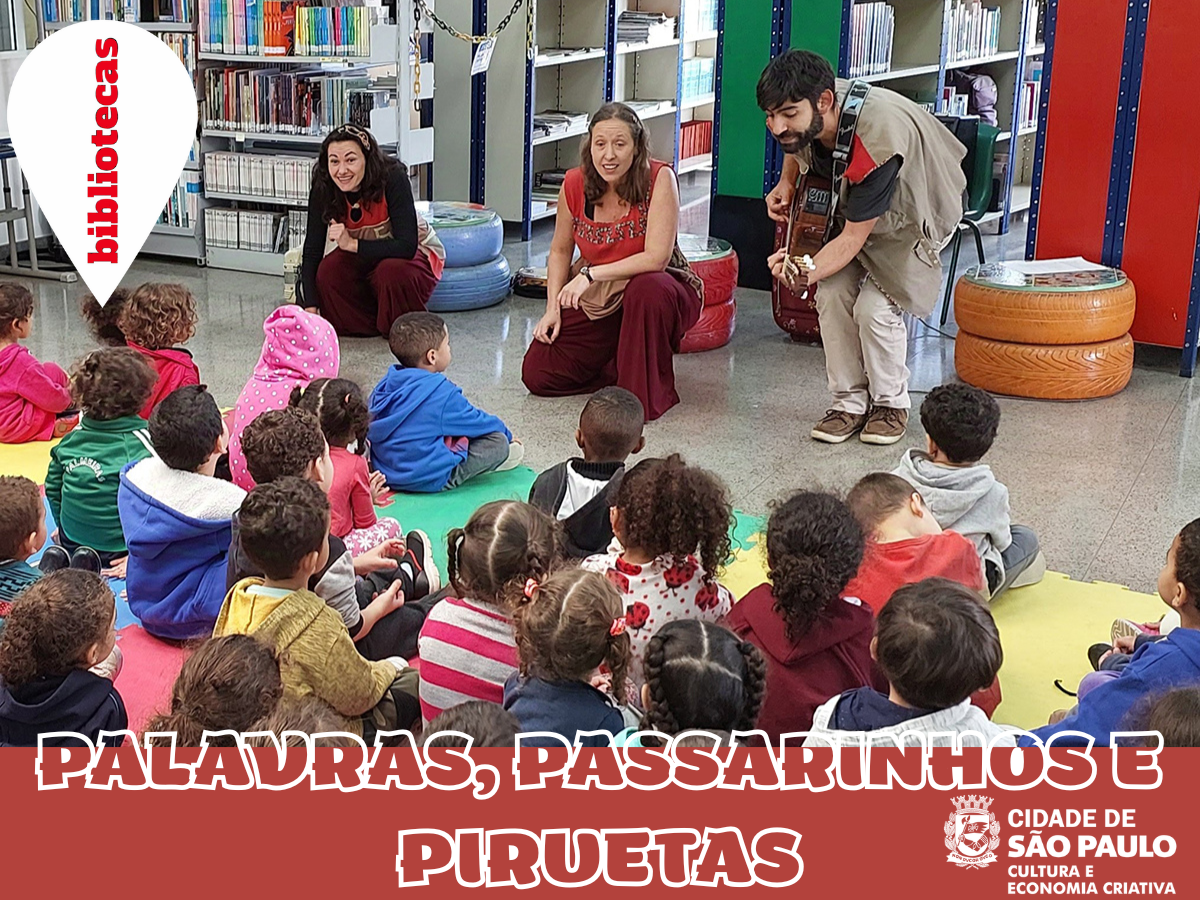 Palavras, passarinhos e piruetas 