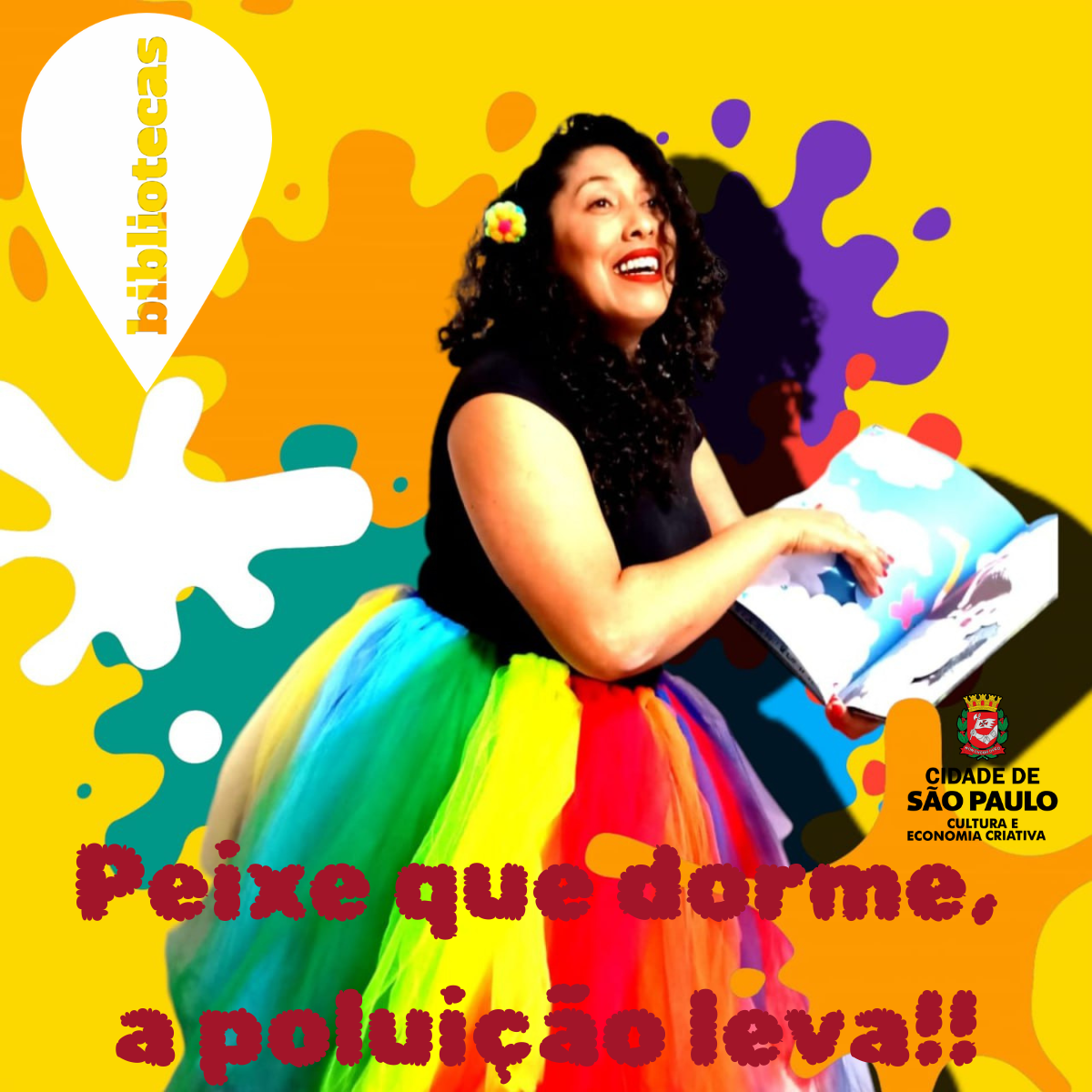 Peixe que dorme, a poluição leva!!