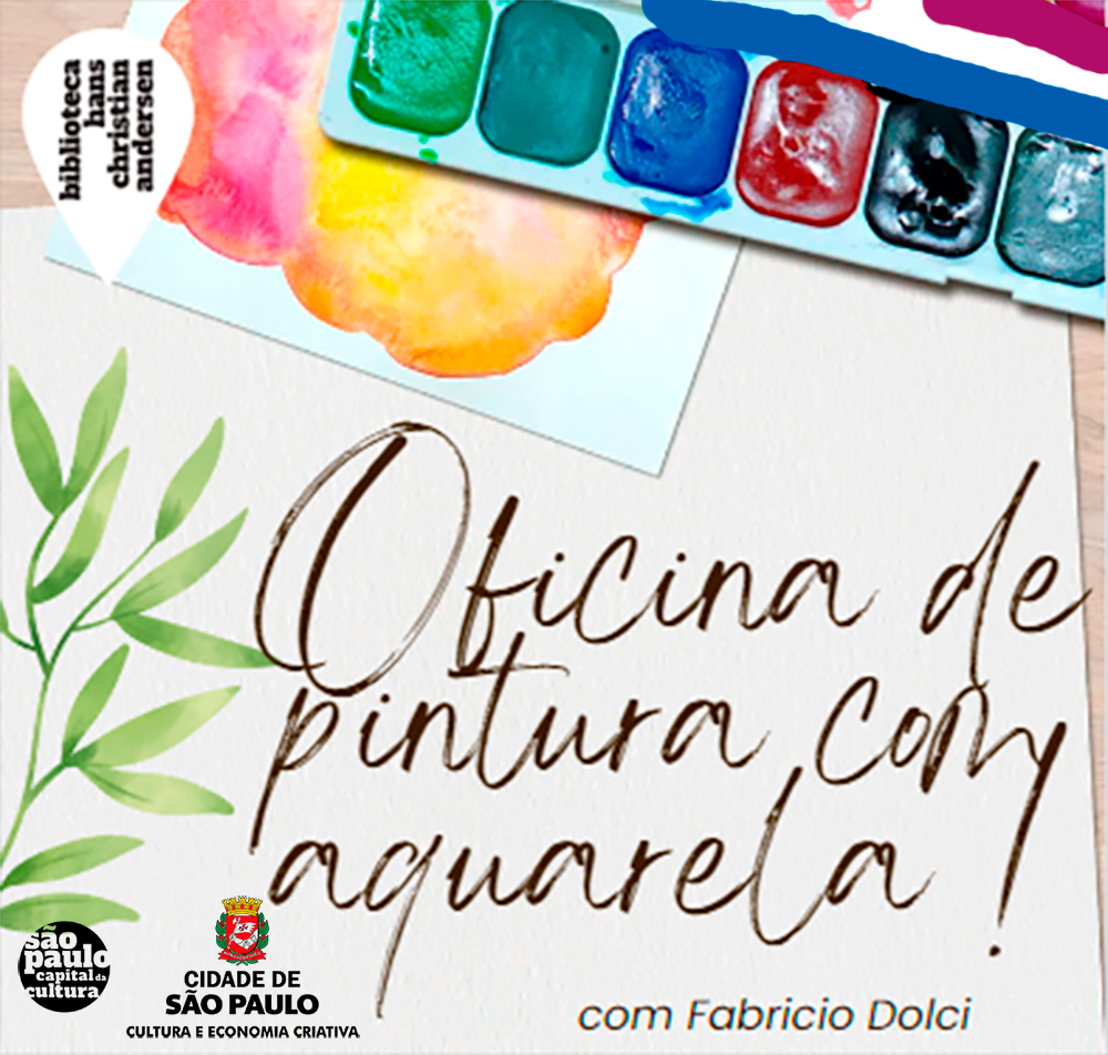 Oficina de Pintura com Aquarela