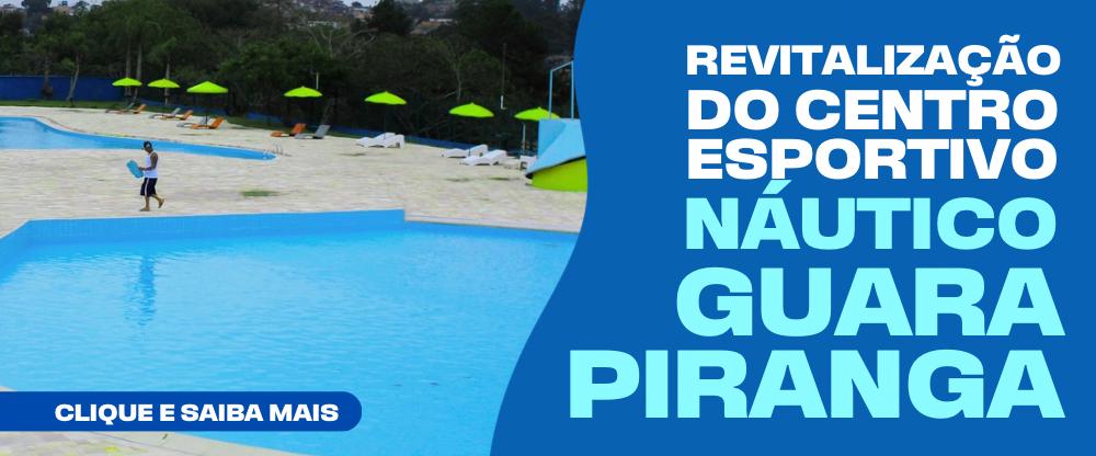 Na imagem, arte de divulgação da revitalização do CEN Guarapiranga