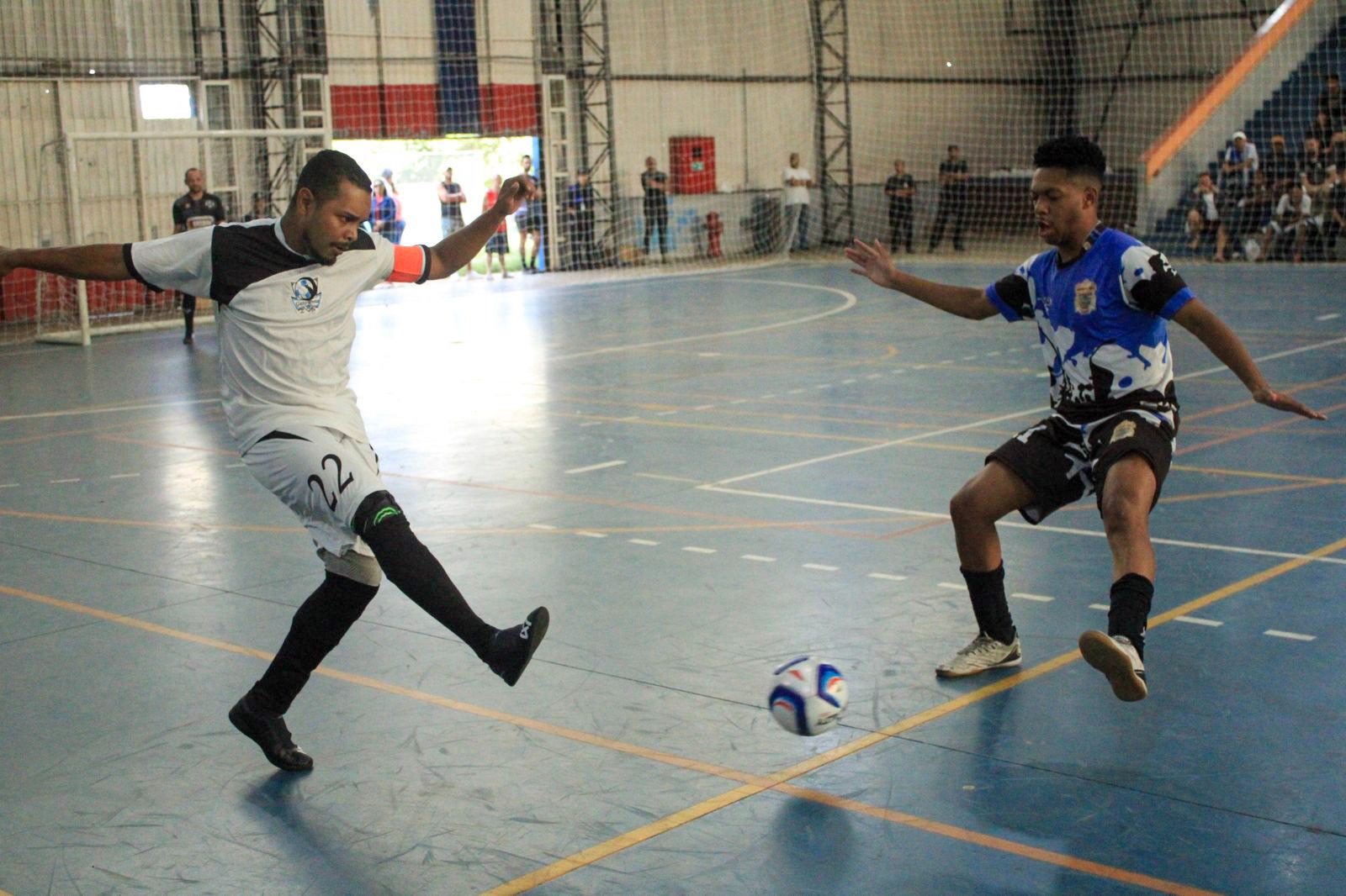 Na imagem, atletas participantes da Copa Gospel.