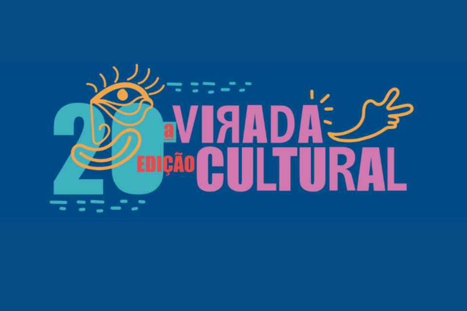 Imagem de divulgação da 20ª edição da Virada Cultural 