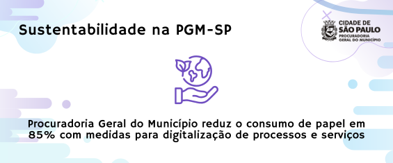  A imagem apresenta uma comunicação institucional com o tema 