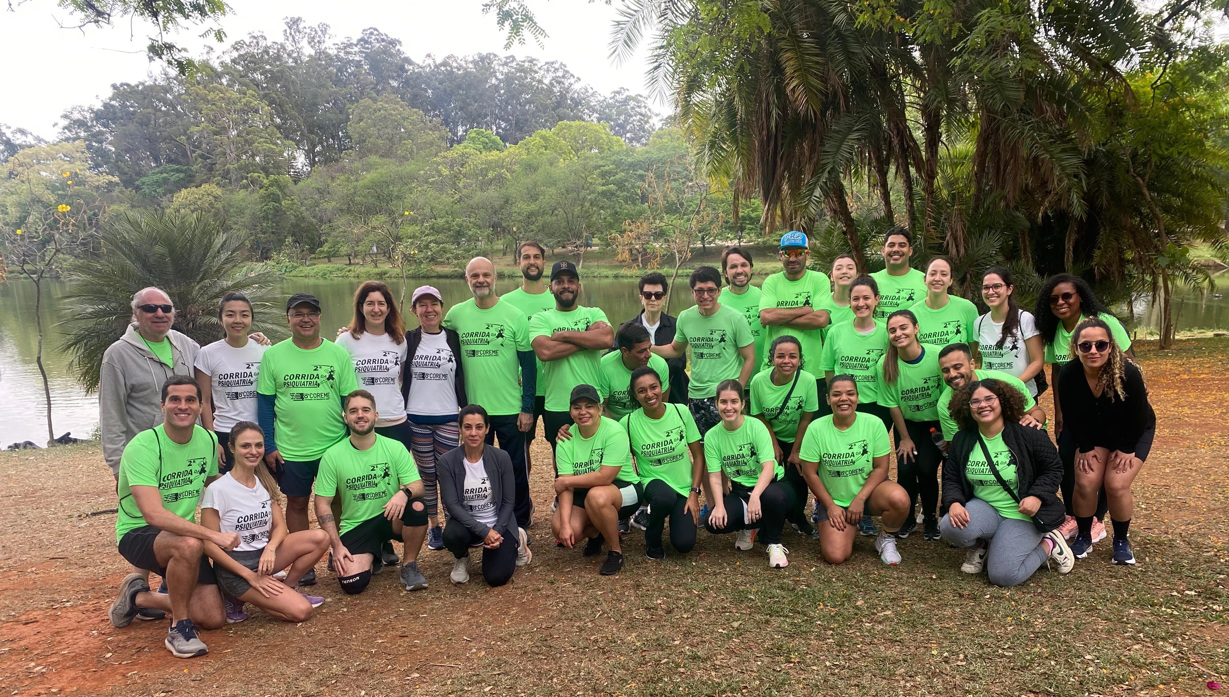 Participantes da 2ª Corrida de Residentes 