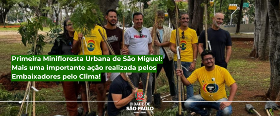 Equipe do Plantio em São Miguel